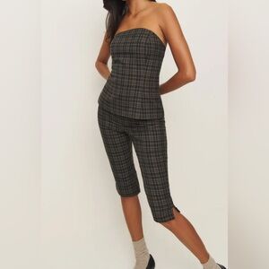 Reformation x Kacey Musgraves Plaid Pants